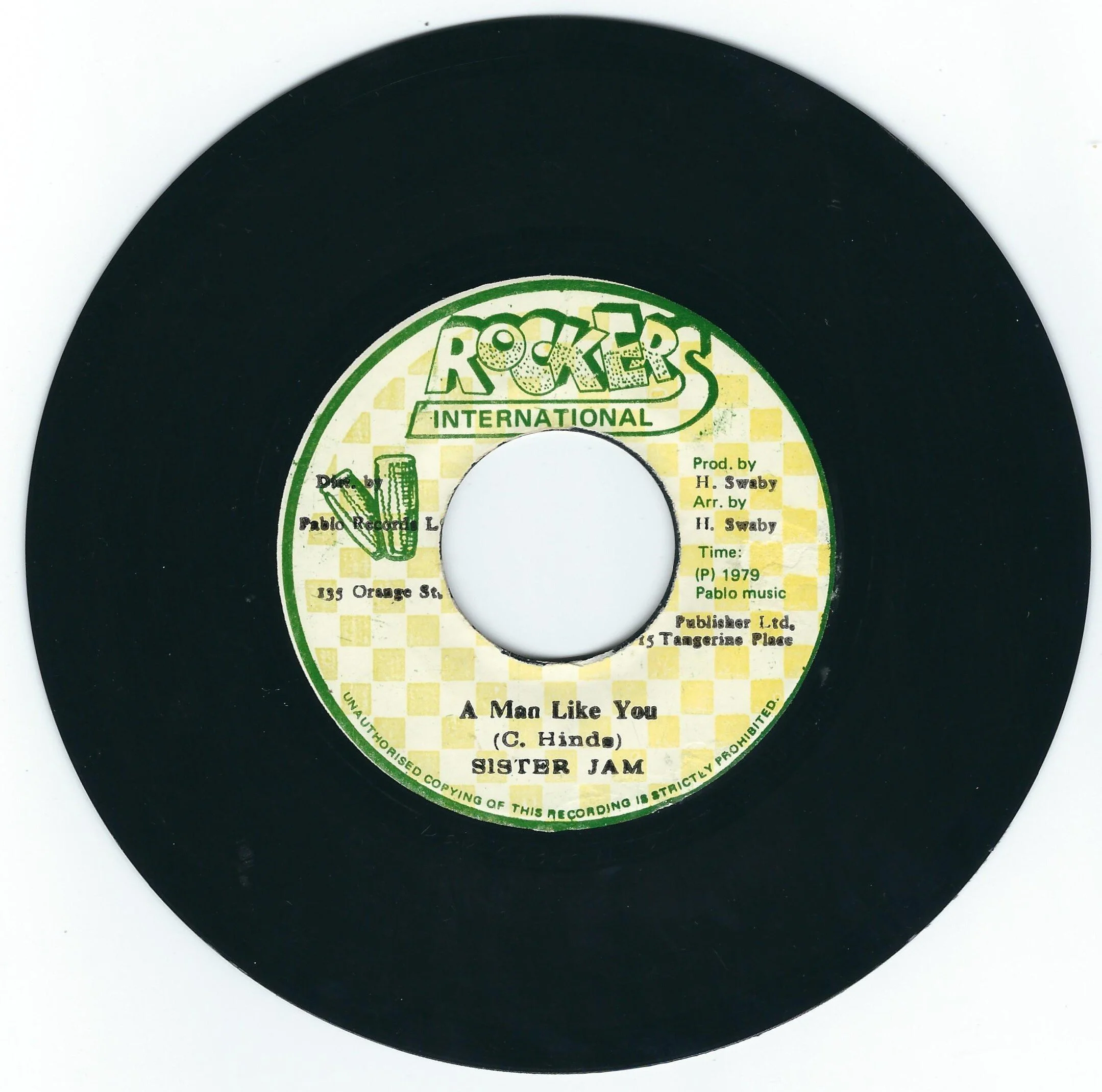 Sister Jam - A Man Like You / Augustus Pablo - Orchid Path Dub